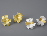 Flower Wedding Stud Earrings