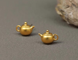 Teapot Stud Earrings