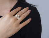 Forget-me-not Flower Ring II