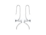 Asymmetrical Curve Dangle Earrings