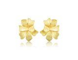 Flower Wedding Stud Earrings