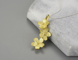Forget-me-not Flower Pendant II