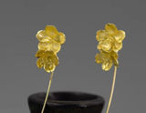 Cherry Blossoms Flower Dangle Earrings