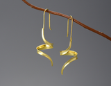 Asymmetrical Curve Dangle Earrings