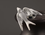 Flying Swallow Brooch