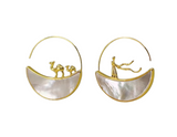 The Silk Road Hoop Earrings