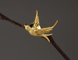 Flying Swallow Brooch