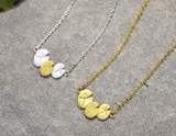 Water Lily Flower Necklace