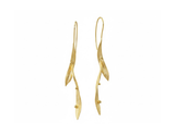 Willow Leaves Dangle Earrings