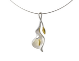 Calla Lily Flower Pendant