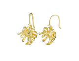 Chrysanthemum Flower Dangle Earrings