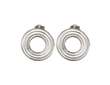 Retro Threaded Stud Earrings