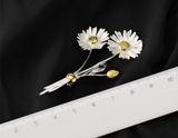 Chamomile in the Sun Brooch