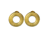 Retro Threaded Stud Earrings