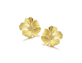 Peony Flower Stud Earrings