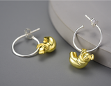 Koala Hoop Earrings