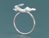 Running Bunny Ring