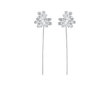 Forget-me-not Flower Dangle Earrings