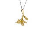 Freesia Flower Pendant