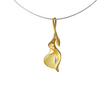 Calla Lily Flower Pendant