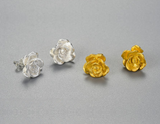 Camellia Flower Stud Earrings