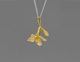 Freesia Flower Pendant