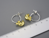 Koala Hoop Earrings