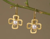 Clover Drop Earrings