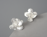 Elegant Flower Stud Earrings