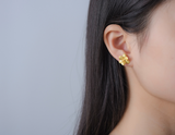 Elegant Flower Stud Earrings