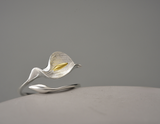 Calla Lily Flower Ring