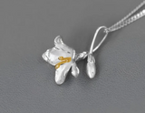 Freesia Flower Pendant