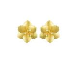 Elegant Flower Stud Earrings