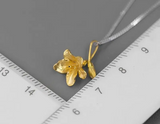 Freesia Flower Pendant