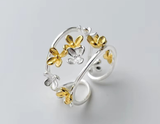 Falling Fragrans Flower Ring