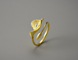 Calla Lily Flower Ring
