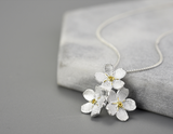 Forget-me-not Flower Pendant