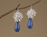 Chrysanthemum Drop Earrings