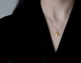 Freesia Flower Pendant