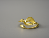 Calla Lily Flower Ring
