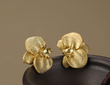 Phalaenopsis Orchid Stud Earrings