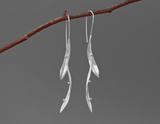 Willow Leaves Dangle Earrings