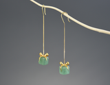 Gift Box Dangle Earrings