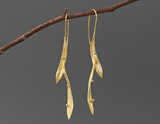 Willow Leaves Dangle Earrings