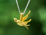 Swallow Pendant and Necklace