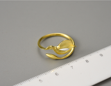 Calla Lily Flower Ring
