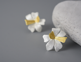 Flower Wedding Stud Earrings