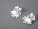 Flower Wedding Stud Earrings