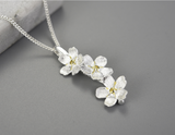 Forget-me-not Flower Pendant II