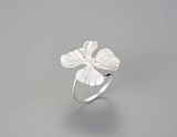 Large Peony Flower Ring